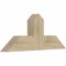 Ekena Millwork Portland Rough Sawn Timber Gable Bracket, Douglas Fir, 36"W x 15"H x 4"D x 6"F, 10/12 Pitch GBW036X15X0406POR00RDF - alternate 2